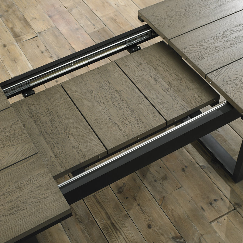 Merryman Extendable Beech Dining Table, H77 x L150 x W90cm
