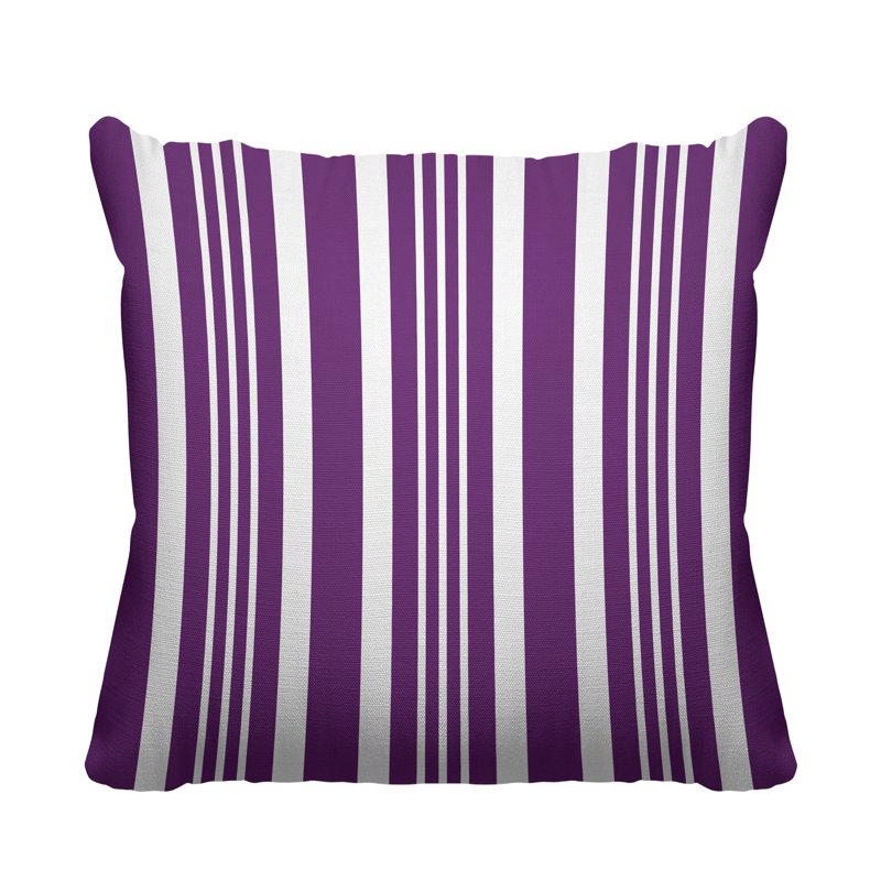Housse et insert de coussin carré d'extérieur Healthcliff, Améthyste, 19 po x l 19 po