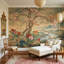 Papier peint floral avec fleurs et pivoines amovibles-1580886386-1580886389