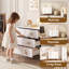 Commode enfant blanche à 3 tiroirs avec adorables poignées en bois en forme d'animaux – Meuble de rangement sécuritaire, spacieux et moderne pour chambre d'enfant