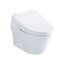 Dual-Flush Elongated Wall Mounted Toilet (Seat Included)
