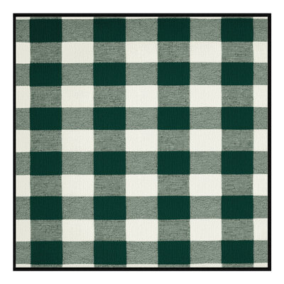 Tapis botanique brun lavable à la machine