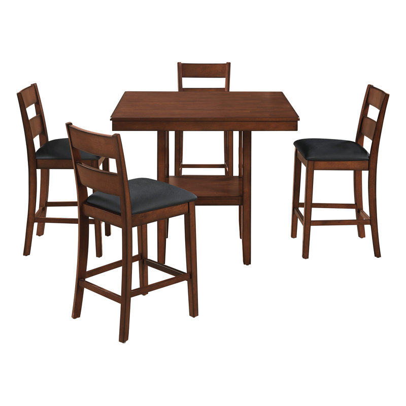 Carlson 5 Piece Counter Height Dining Set