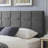 Linen Upholstered Headboards With Metal Leg-522341340