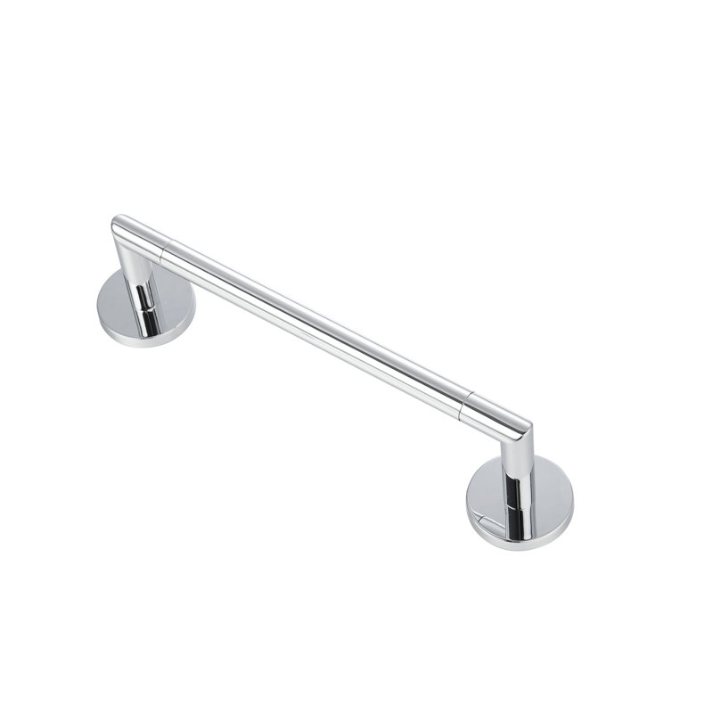Arcadia - Porte-serviettes simple, Chrome poli, H 2,87 po x l 25,98 po x P 2,87 po