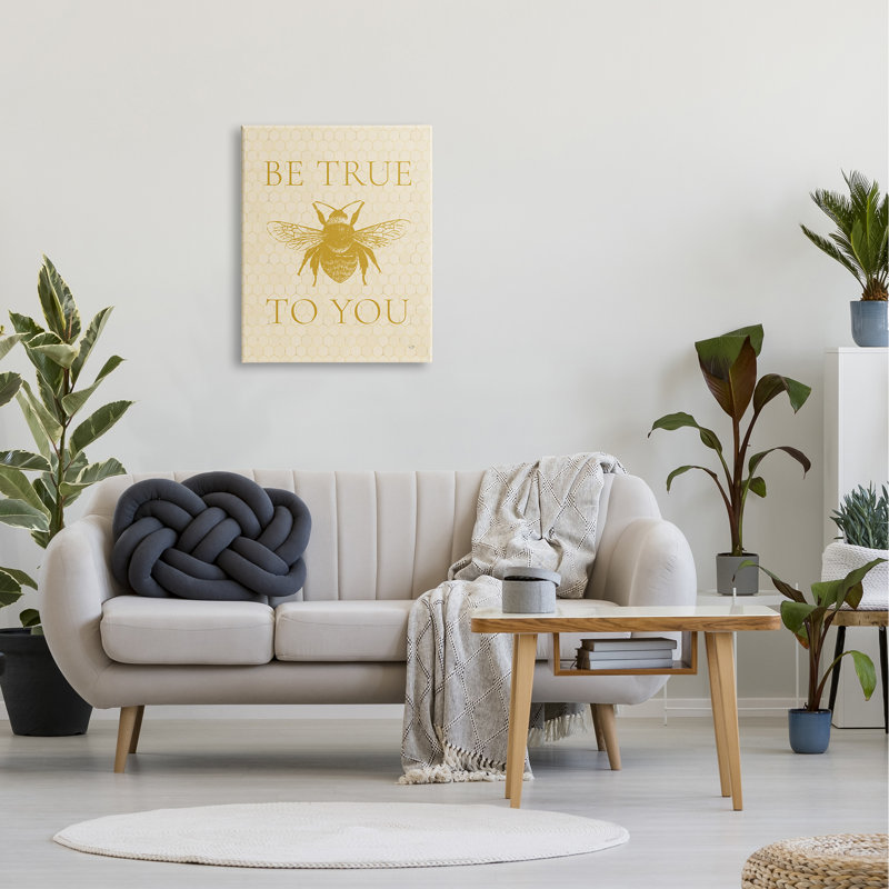 True To You Beehive, Plaque murale, H 24 po x l 24 po x P 1,5 po