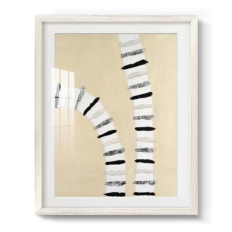 Marked Grooves I -Framed Print