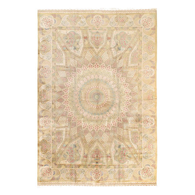 Persian Qum Design Rug 6'7"X 10'