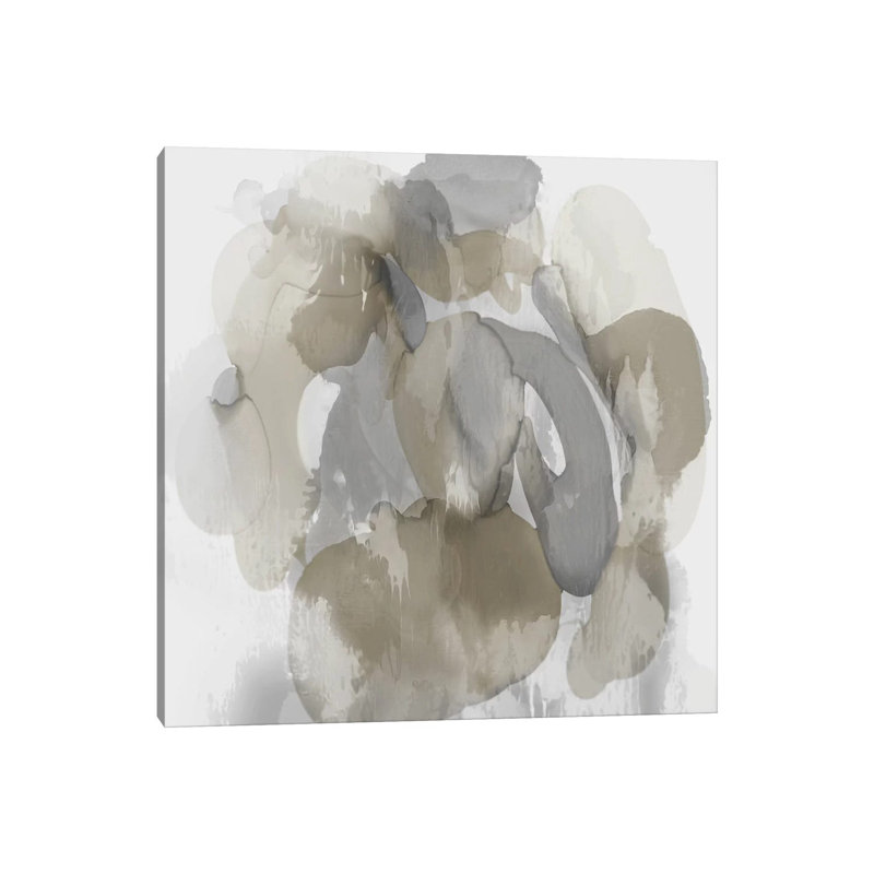 Neutral Flow I by Kristina Jett - Wrapped Canvas Gallery-Wrapped Canvas Giclée, 93.98 cm H x 93.98 cm W x 3.175 cm D
