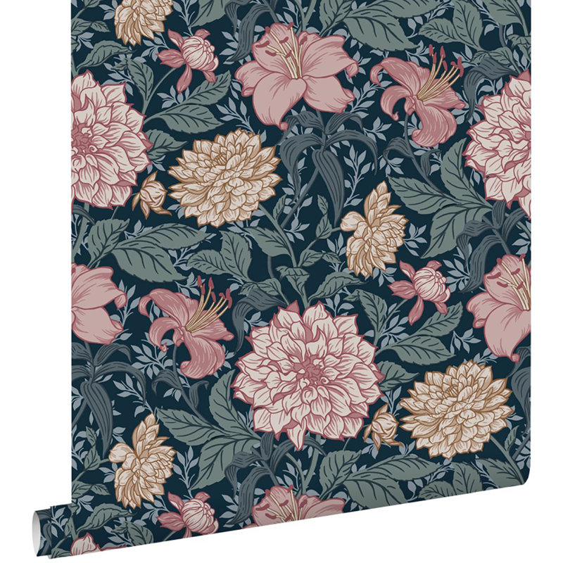 Double rouleau Chalmer Floral, Multicolore
