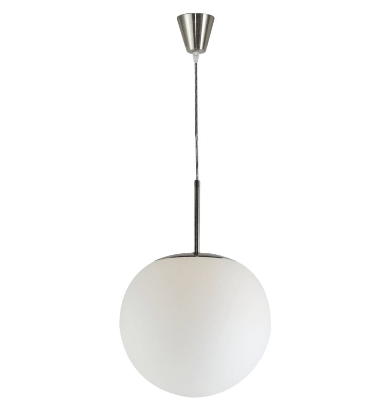 1 - Light Sphere Pendant, 180cm H x 30cm diameter