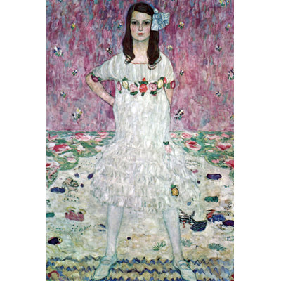 " Eugenia Primavesi " by Gustav Klimt