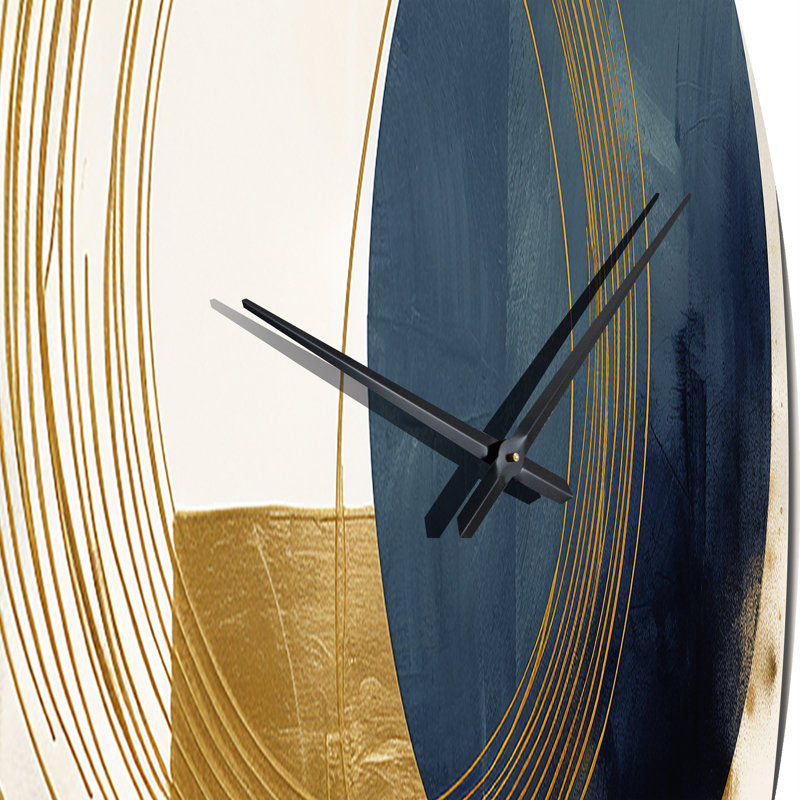 Horloge murale Mid-Century II Moon Bliss On, Moyenne