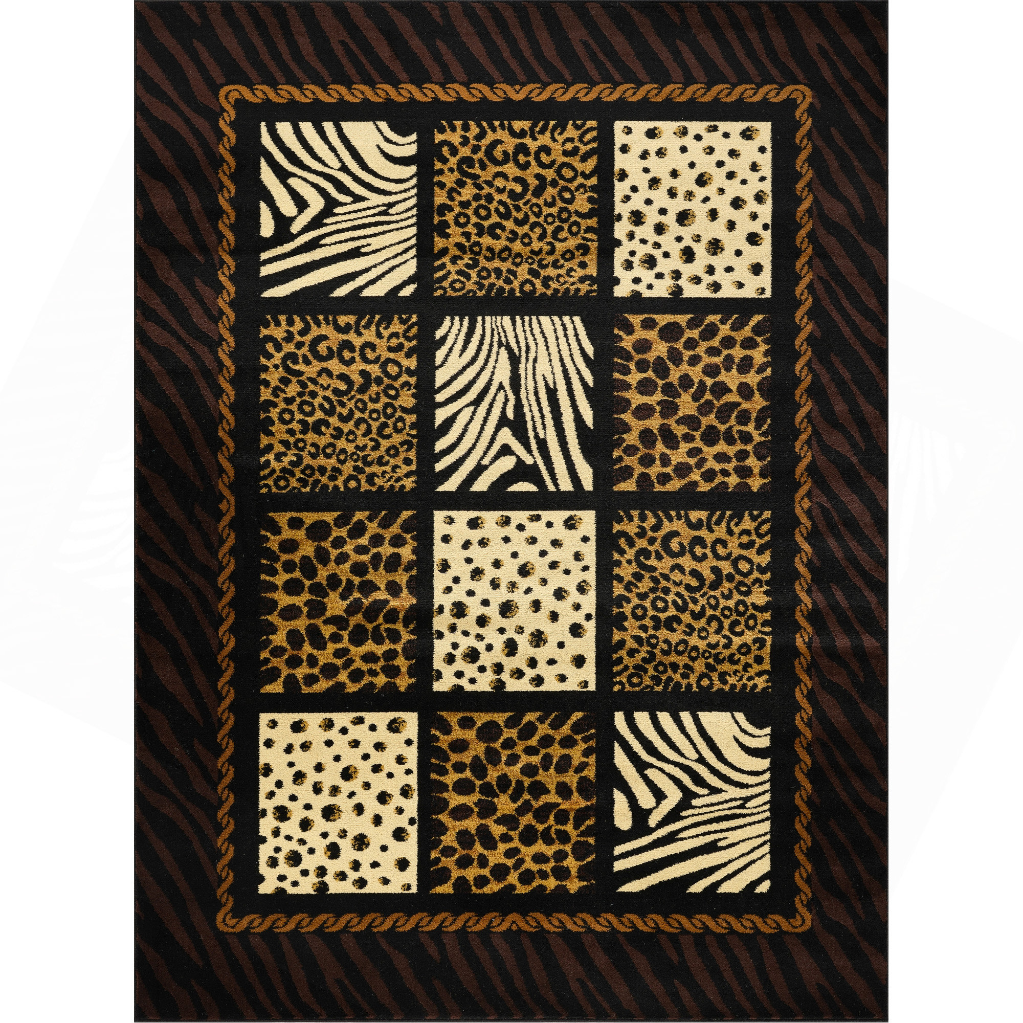 Latitude Run® Multi Animal Print Area Rug | Wayfair