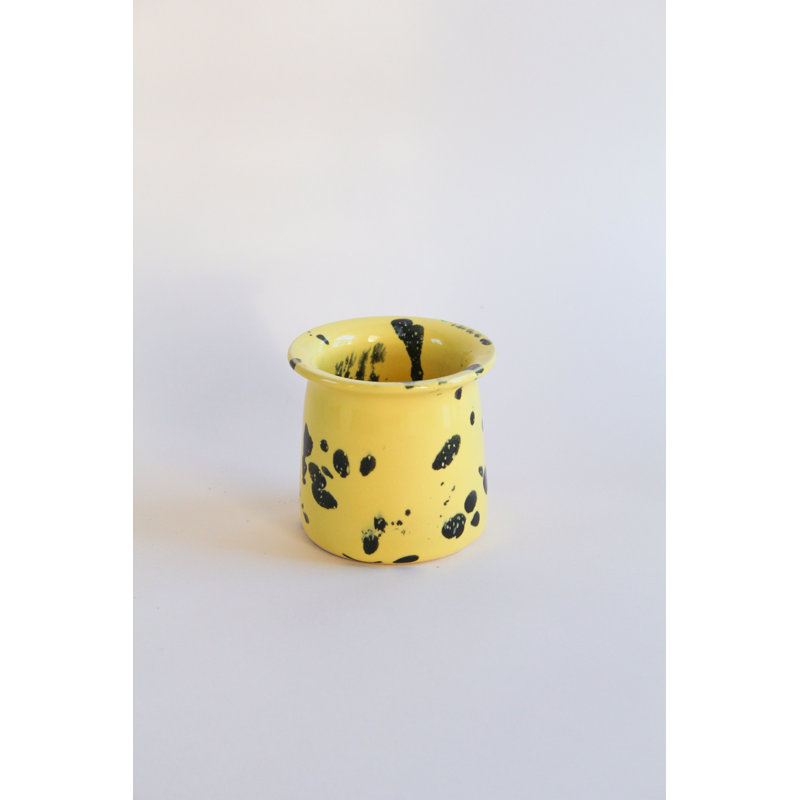 Handmade White Stoneware Table Vase