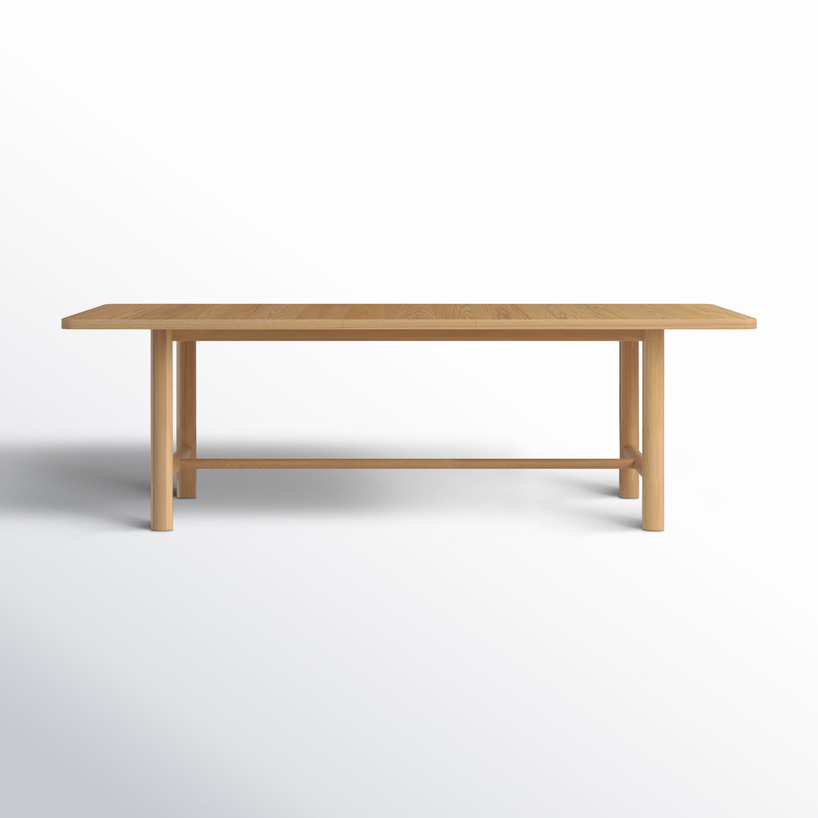 Kaplan 76" Extendable Dining Table, Natural