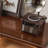 Black Solid Wood Shoe Storage Bench