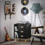 Rousseau 48cm W Bedside Table-1758487946