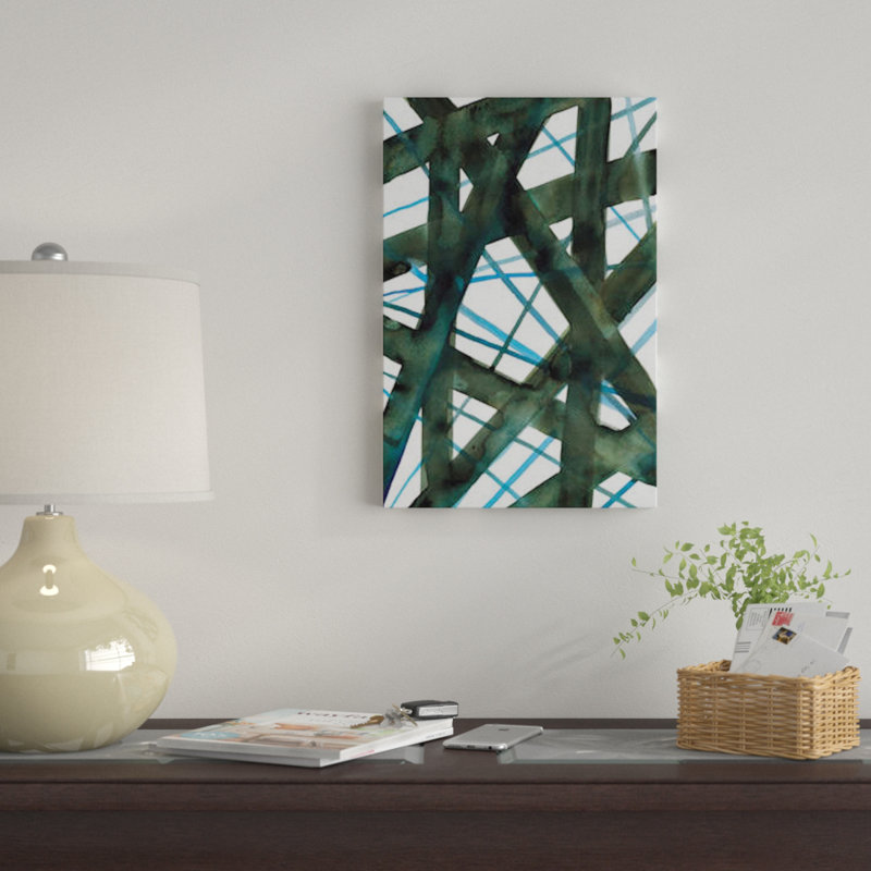 «Tangled I», reproduction sur toile, H 26 po x l 18 po x P 1,5 po, Pas de tapis, Toile tendue