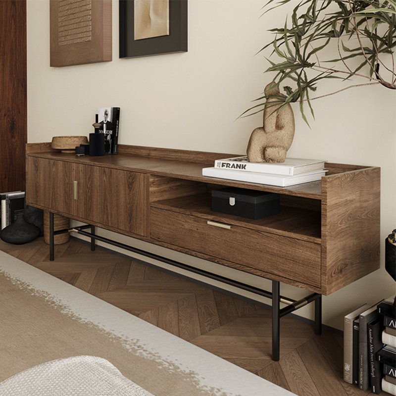 Medieval style TV stand