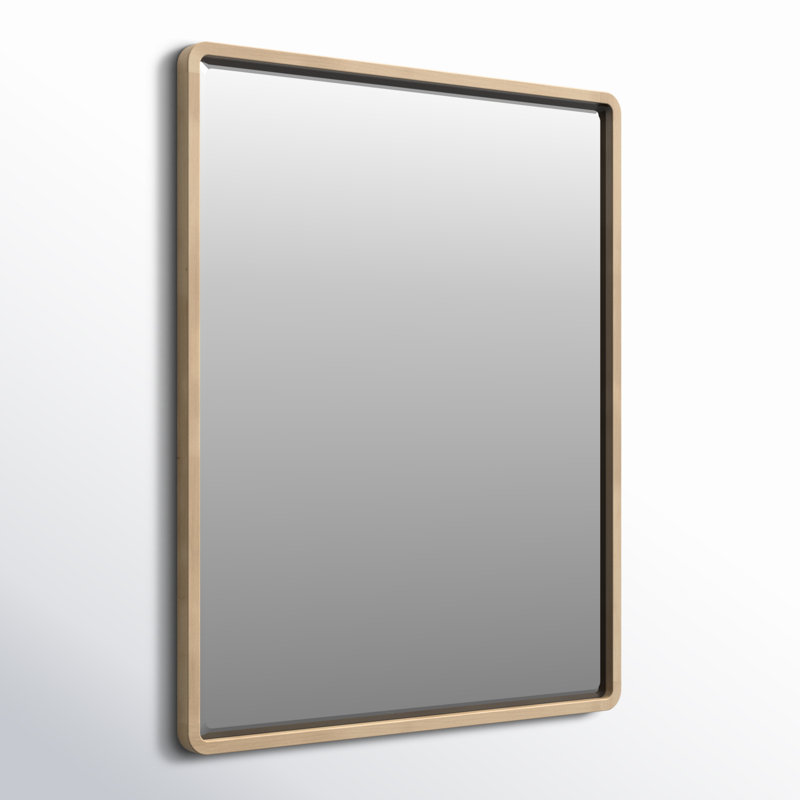Miroir mural Branca, 30 po x 24 po, Naturel