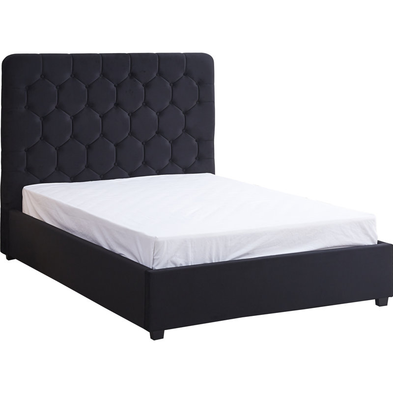 Madison Bedframe, Double (4'6), Black