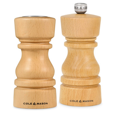 Brand No Power Source Required / Manual Salt & Pepper Mill Set