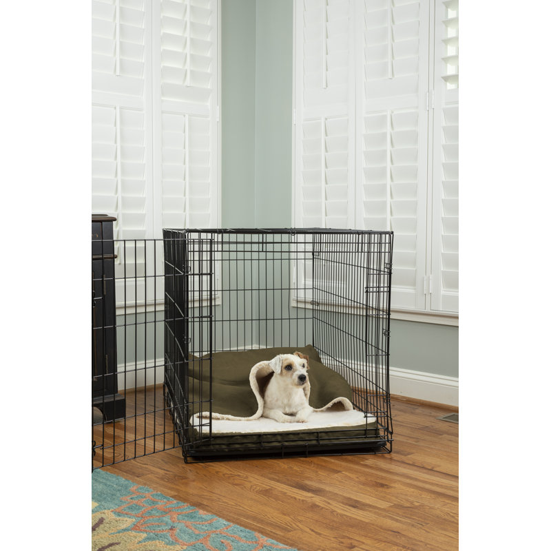 Lit de grotte 100% lavable, H 3 po x l 15 po x P 23 po, Olive