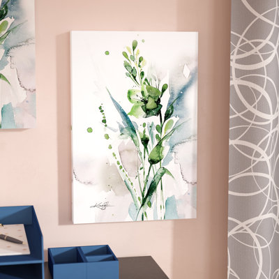 «Green Bliss I» par Kathy Morton Stanion - impression sur toile tendue