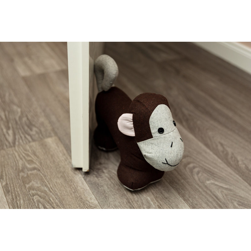 Monkey Fabric Door Wedge
