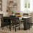 70.86'' Rectangular Farmhouse Dining Table for 6–8, Wood Grain Kitchen Table with Sturdy Frame-86275830