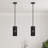 Mata 1 Light Black Mini Pendant