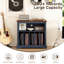Support pour disque vinyle rustique, support pour disque vinyle jusqu'à 230 albums-1308036789