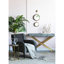2 miroirs modernes en fer doré, 11 po x 28,5 po, pour la décoration murale dans le salon, la chambre à coucher, le bureau, le vestibule et la décoration intérieure