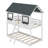 Bunk Bed With Roof, Window, Guardrail, Ladder-374626451