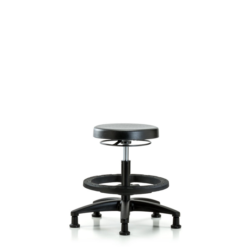 Tabouret de laboratoire Cecily, Patins