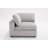 Odai 38.6" W Chenille Upholstered Armless Chair-418263707