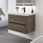 Meuble-lavabo mural 30 po avec lavabo-372117243