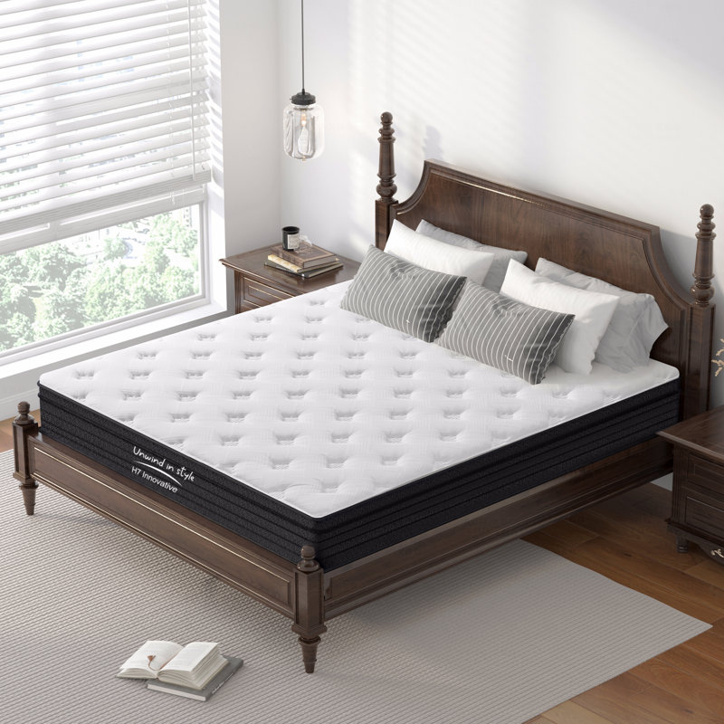 Matelas hybride 12 po, ressorts ensachés individuellement, 12"