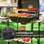 Dakota Fields 98cm W Charcoal Grill-1840862254