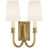 Thomas O'Brien Modern Library Double Sconce