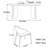 Modern minimalist oval dining table-507678460