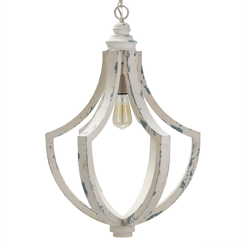 Luminaire suspendu simple en urne à 1 lumière Hillyard