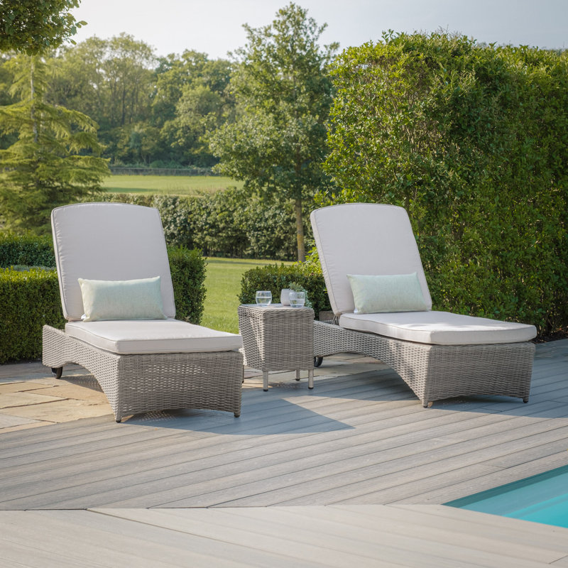 198cm Long Double Chaise