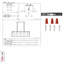 5 - Light Kitchen Island Chandelier