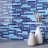 Natural Glass Linear Mosaic Tile-60816745