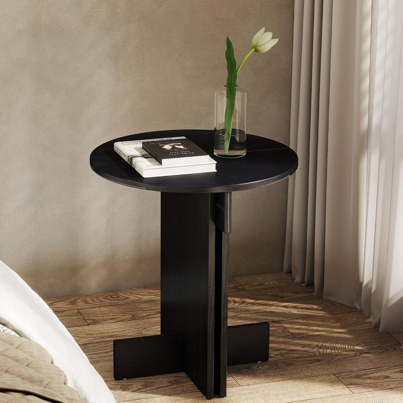 Table d'appoint 18 po, Black