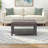 Aowyn Faux Leather Ottoman