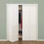 Bi-fold Traditional Four Panel White-101095130