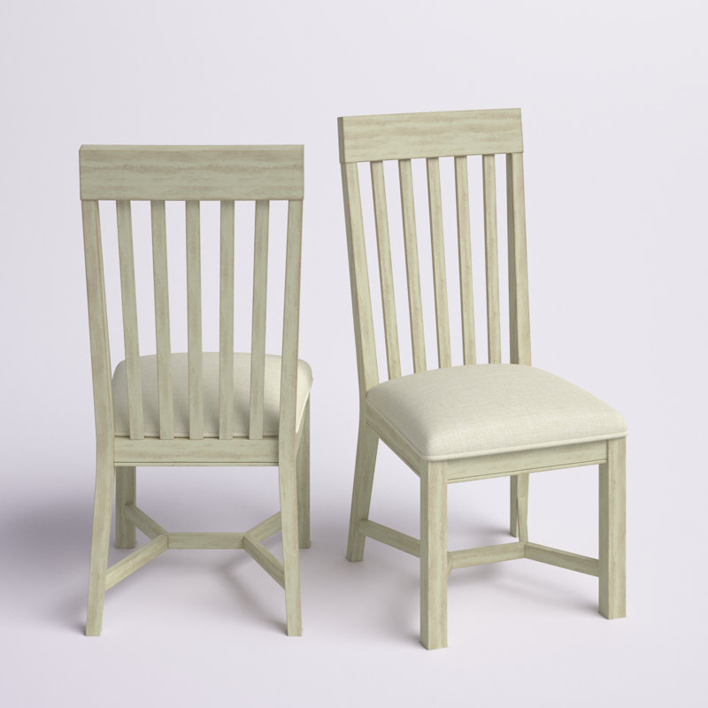 Chaise d'appoint Lesley, Blanchi au soleil